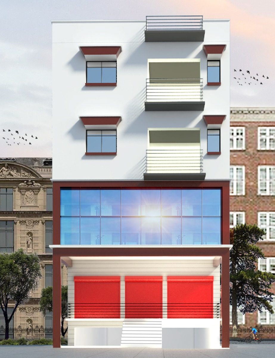 Commercial Block V — view 3
