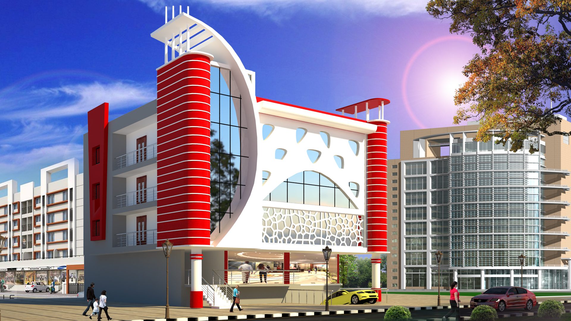 Commercial Mall — view 1